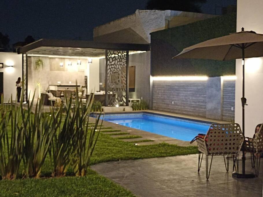 Villa Casa Familiar Con Alberca Privada Climatizada à Guadalajara Extérieur photo